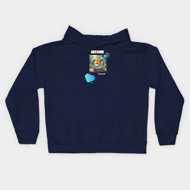 Awesome I Splashed Kids Hoodie by Jennifer Stephens